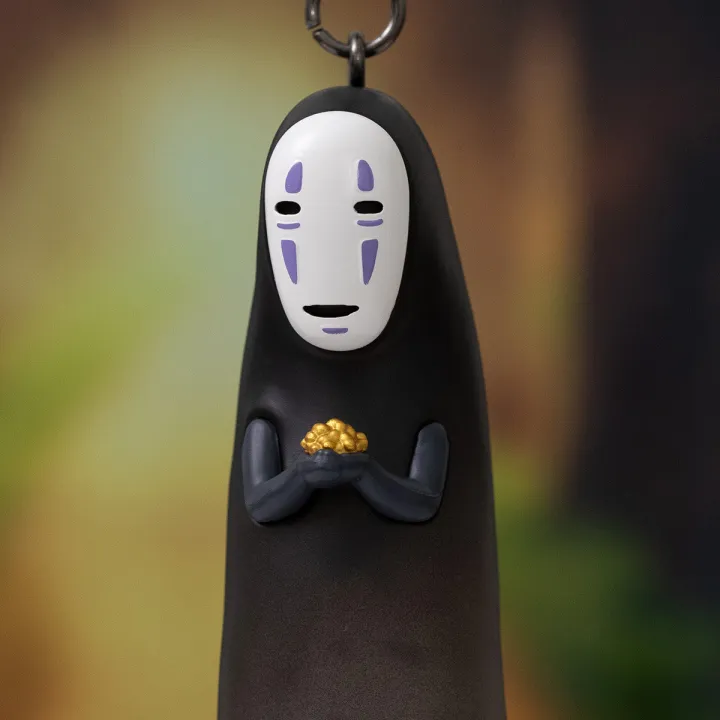 3D Keychains No Face with gold dust - Spirited Away